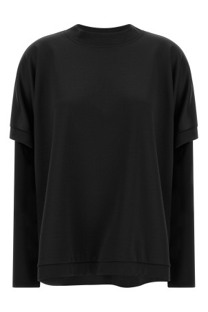 'Manicotti' sweatshirt Black