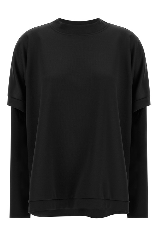'Manicotti' sweatshirt Black