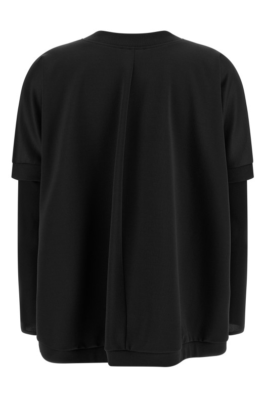'Manicotti' sweatshirt Black