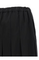 Брюки в складку, чёрные COMME DES GARÇONS GRP0121
