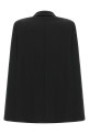 'Tuxedo' cape Black