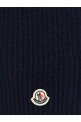 Шерстяная балаклава с логотипом, синего цвета MONCLER ENFANT L29543G00015M4281745