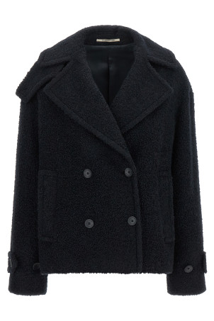 'Sheila' short coat Blue