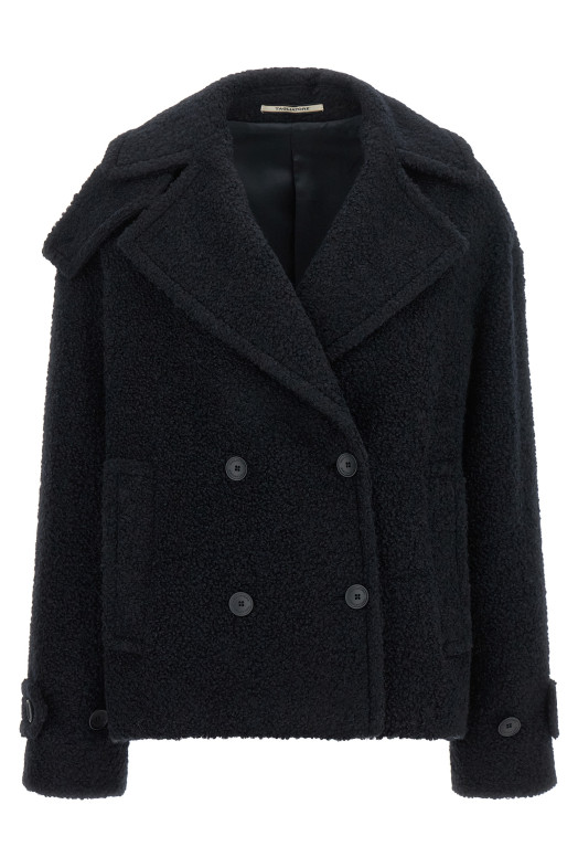 'Sheila' short coat Blue