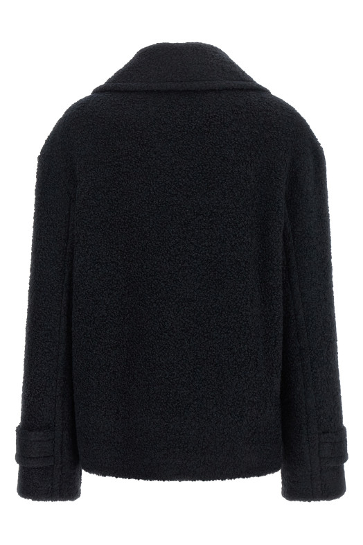 'Sheila' short coat Blue