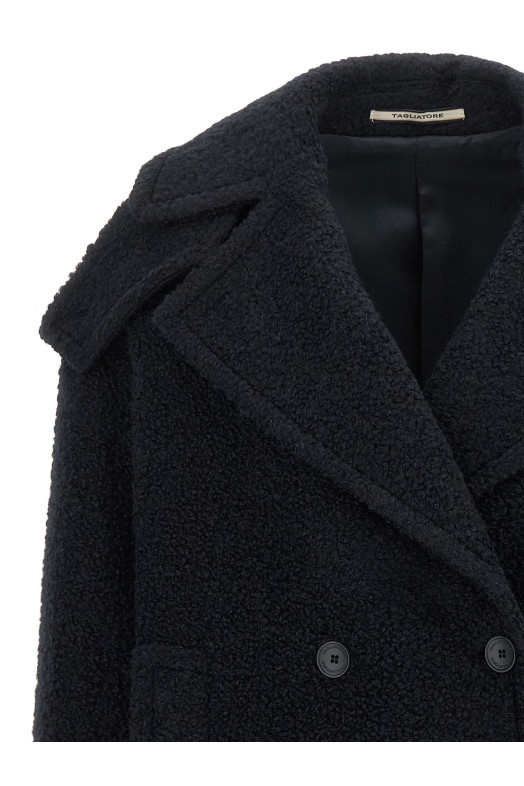 'Sheila' short coat Blue