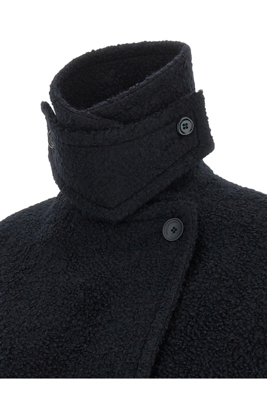 'Sheila' short coat Blue