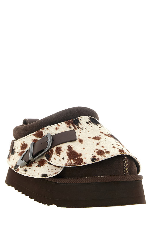 'Tazz Western' sabots Brown