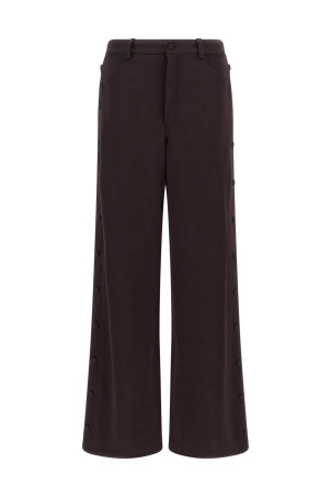 Button pants Purple