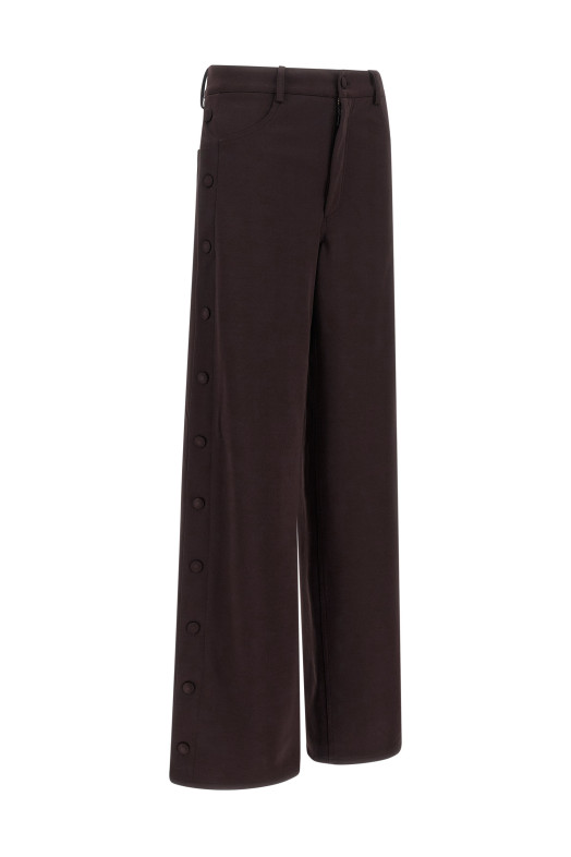 Button pants Purple