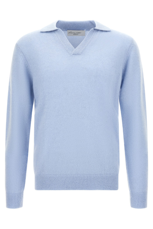 'Cash' polo shirt BLUE