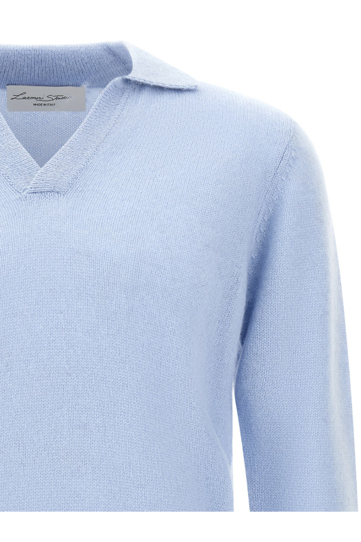 'Cash' polo shirt BLUE