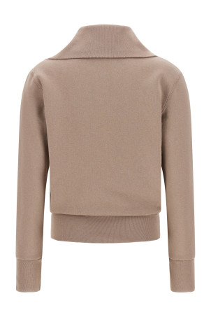 'Slim Zip' sweatshirt Pink