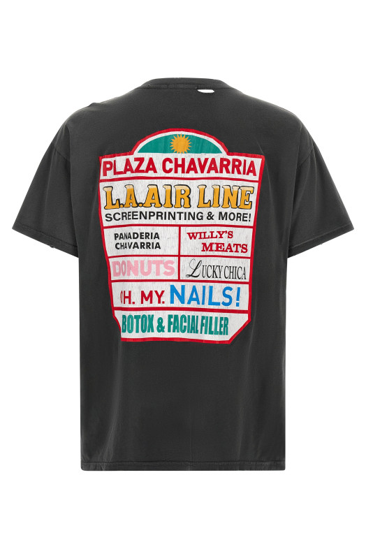 'Plaza Chavarria Easy' T-shirt Black