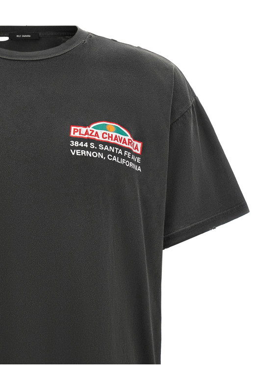 'Plaza Chavarria Easy' T-shirt Black