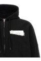 'Silver Tape' hoodie Black