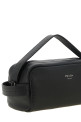 'Bandoliera in pelle' crossbody bag Black