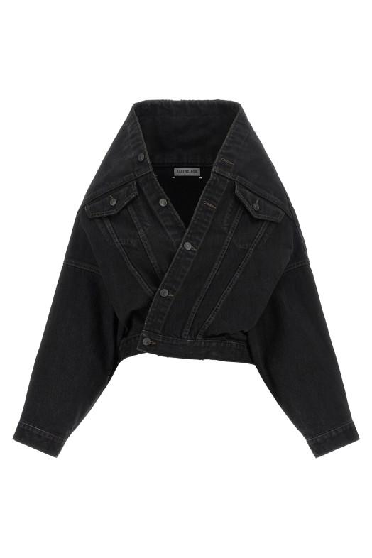 'Wrap' jacket Black