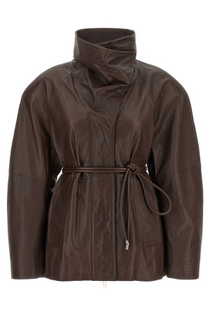 'Alaggio' jacket Brown
