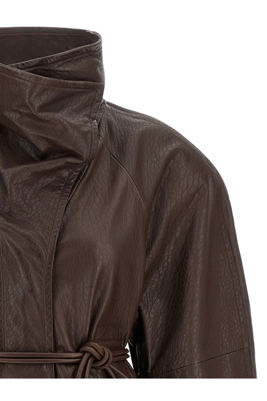 'Alaggio' jacket Brown