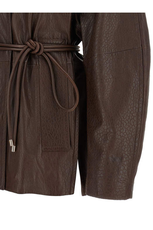 'Alaggio' jacket Brown