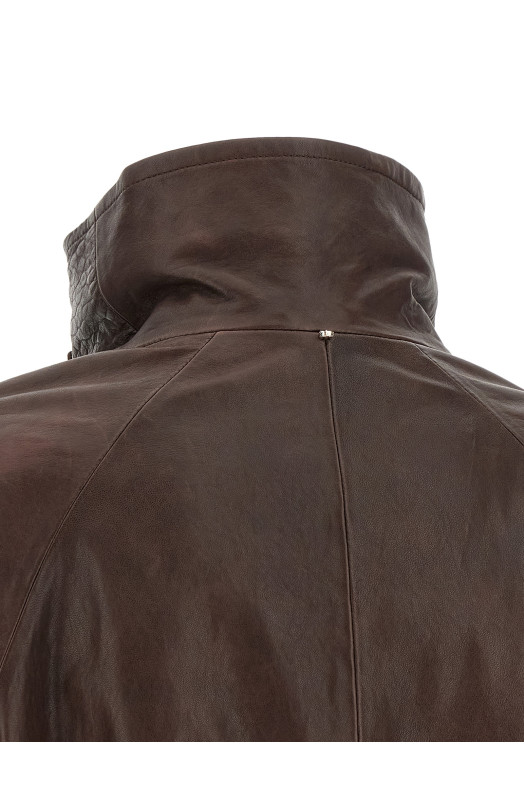 'Alaggio' jacket Brown