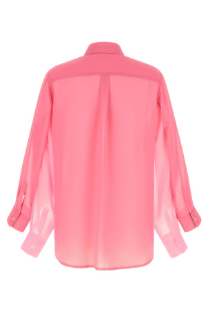 Double sleeve shirt Pink