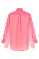 Рубашка с двойными рукавами, розового цвета COMME DES GARÇONS GRB0021