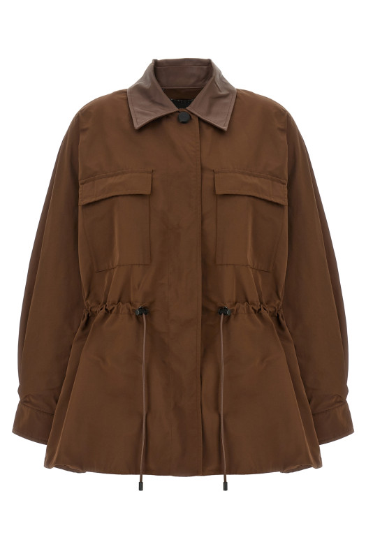 'Platani' jacket Brown