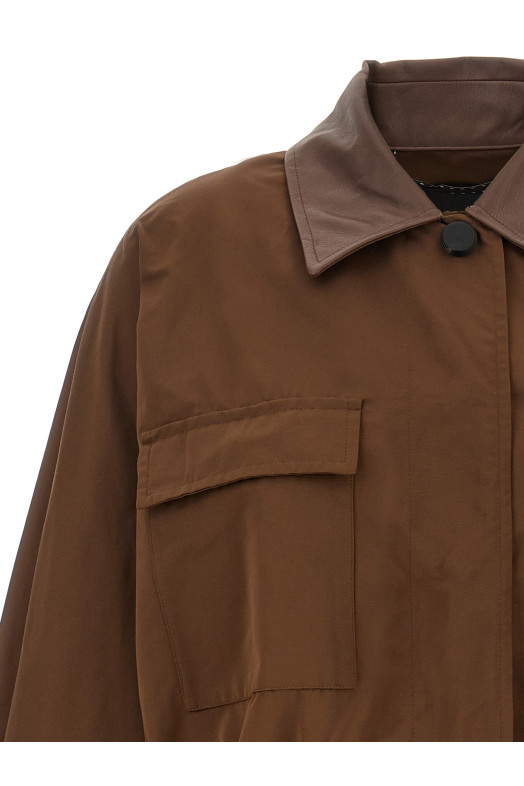 'Platani' jacket Brown