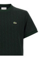 T-Shirt in Jacquard Monogram Green