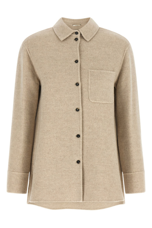 'Cobalto' overshirt Beige