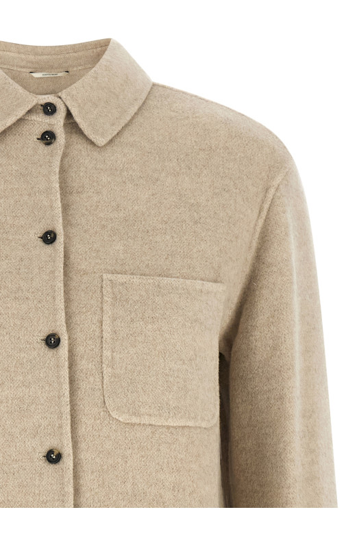 'Cobalto' overshirt Beige