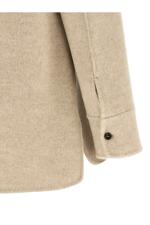 'Cobalto' overshirt Beige