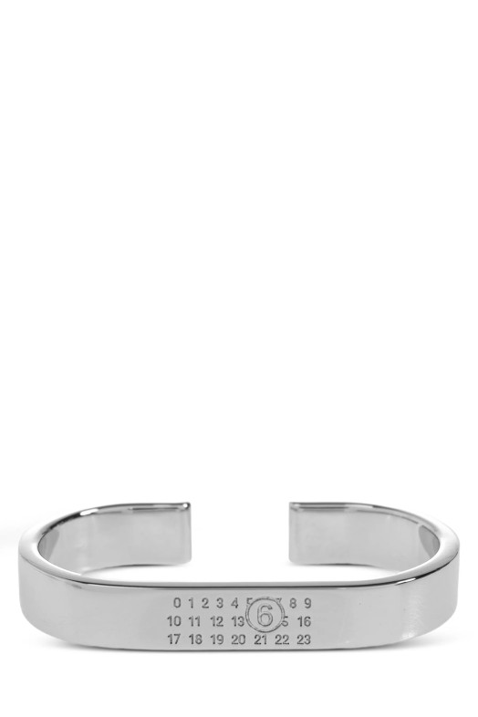 'Numeric Doppio' ring Silver