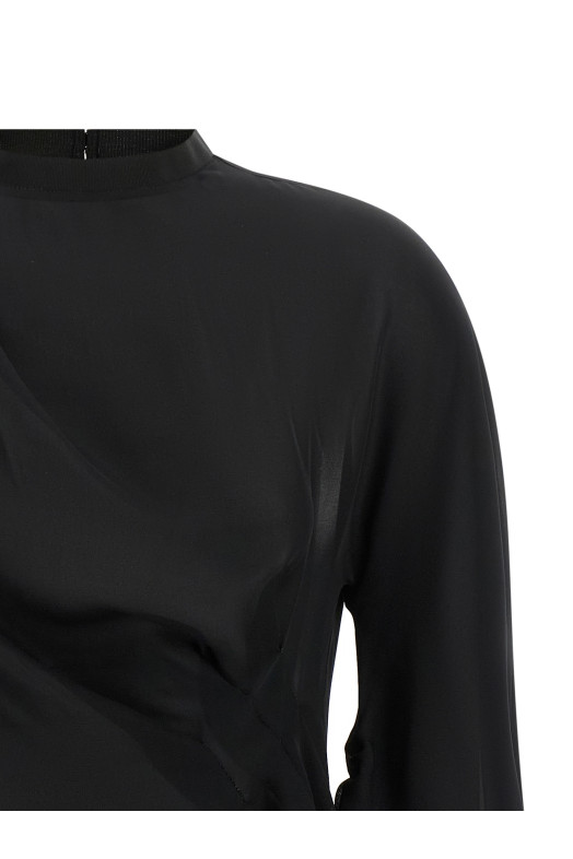 Рубашка «Georgette», чёрная CB27NERO