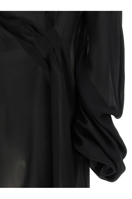 Рубашка «Georgette», чёрная CB27NERO