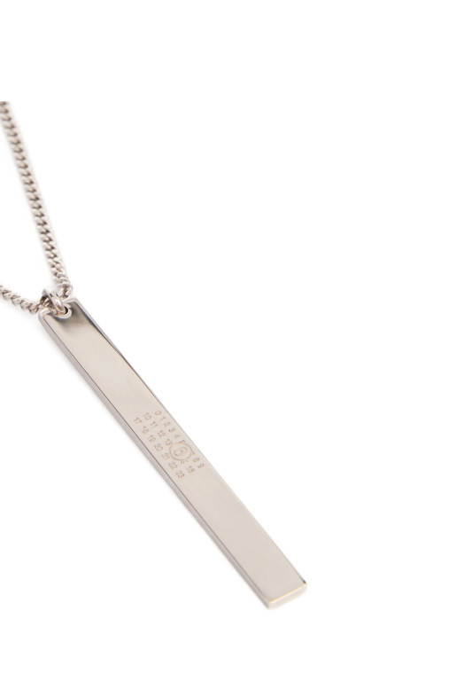 Ожерелье MM6 «Numeric Bar», серебро SM6UU0092P6469951
