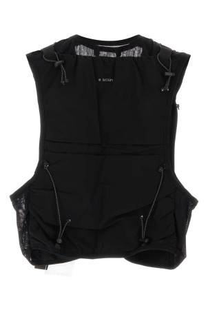 Black stretch nylon vest SATISFY (3405000001)
