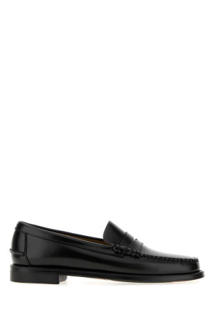 Black leather Dan loafers SEBAGO (73122LW)