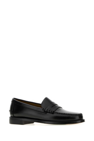 Black leather Dan loafers SEBAGO (73122LW)