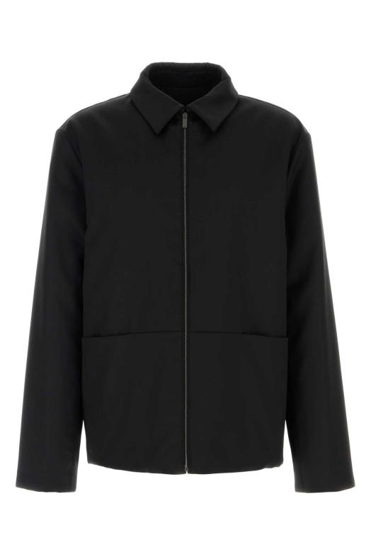 Black wool reversible jacket Black GUCCI (A003KQZAVZA)