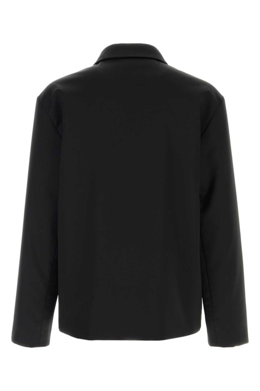 Black wool reversible jacket Black GUCCI (A003KQZAVZA)