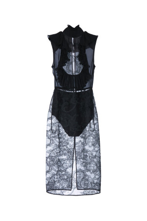 ABITO LONGUETTE PIZZO ELISABETTA FRANCHI (AB03567E2)