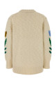 Ivory wool oversize sweater White CHLOE (CH26WMP29620)