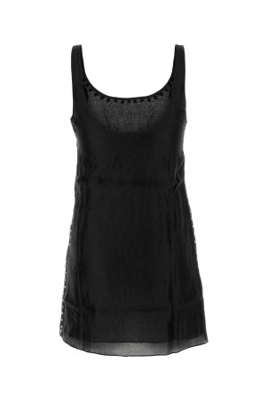 Black silk Claude mini dress Black GIMAGUAS (CLAUDEJEWELDRESS)
