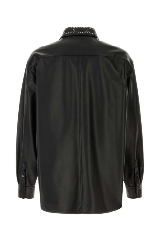 Black leather shirt Black MARNI (CUMY0394X0ULA772)