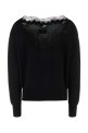 Black cashmere sweater ERMANNO SCERVINO (D495M722APPYU)