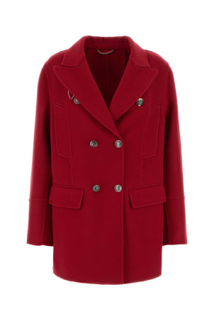 Red wool coat ERMANNO SCERVINO (D496D72528G)