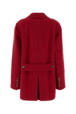 Red wool coat ERMANNO SCERVINO (D496D72528G)
